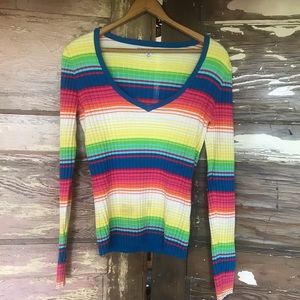 Tommy hilfiger striped vintage long sleeve